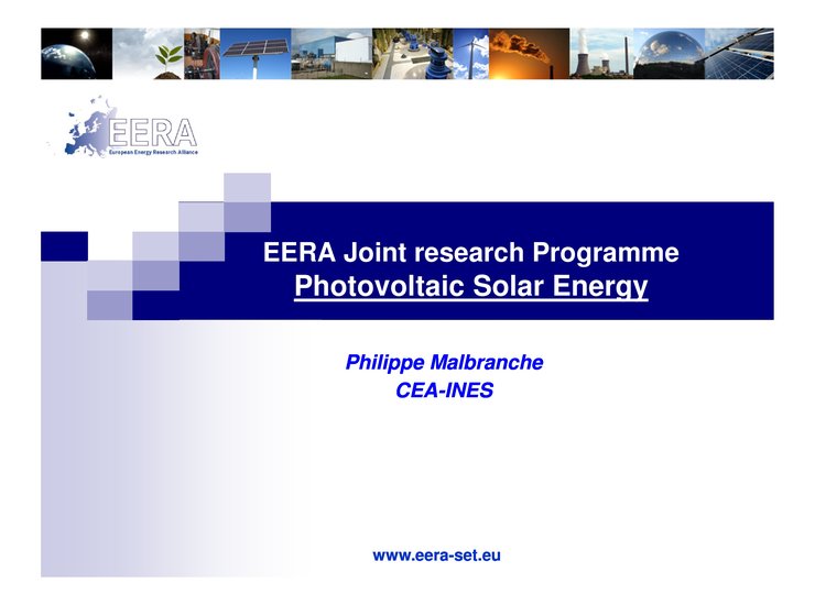 EERA Joint research Programme