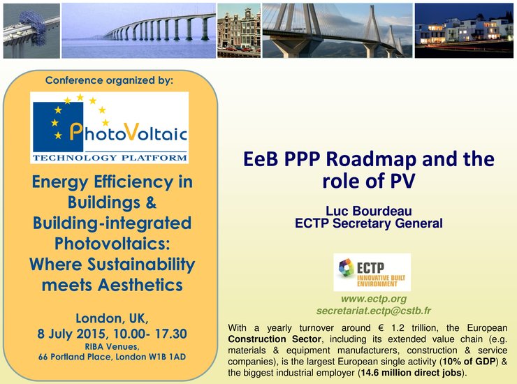 EeB PPP Roadmap and the role of PV