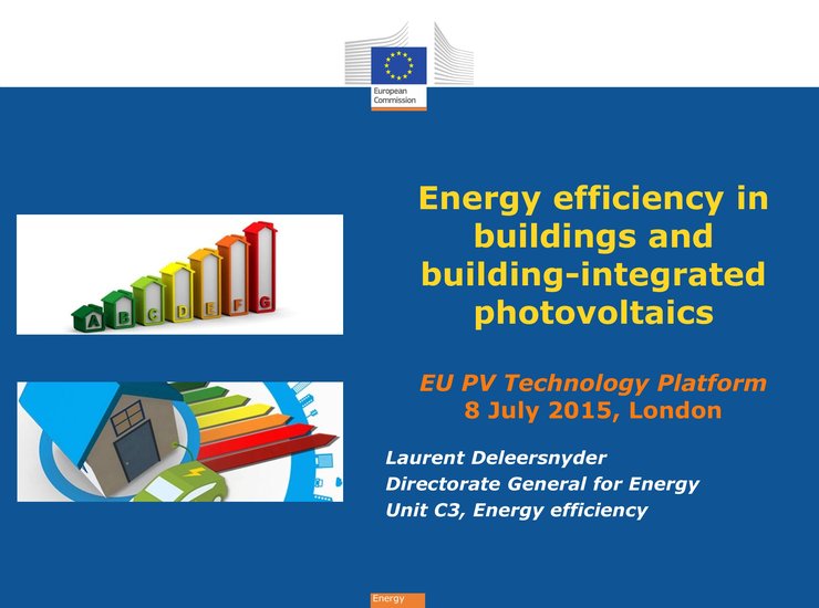 Energy efficiency and BIPV opportunities in Europe