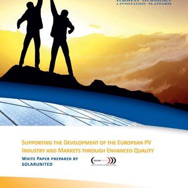 Supporting the Development of the European PV Industry and Markets through Enhanced Quality