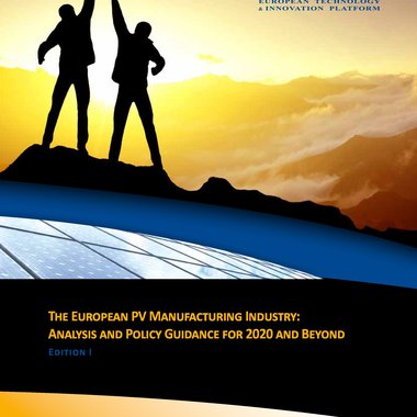 The European PV manufacturing Industry: analysis and policy guidance for 2020 and beyond - Edition I