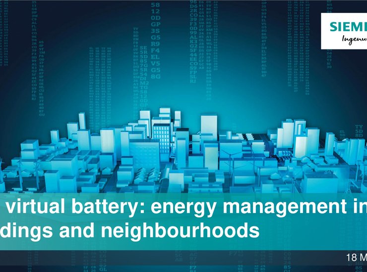 The virtual battery: energy management in buildings and neighbourhoods